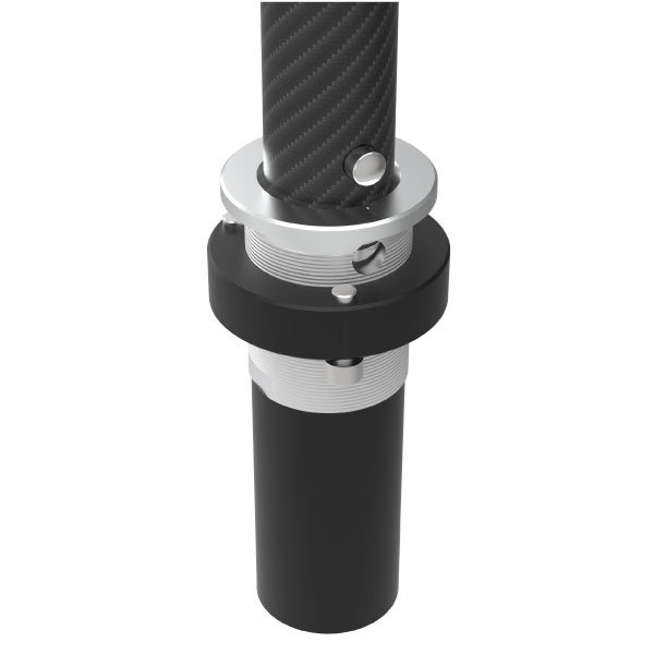 ST42B1 – Aluminium anti-rotation base for quick coupling Ø 42 mm - Image 2