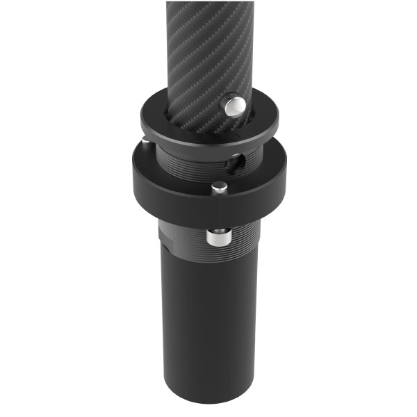 ST42B1 – Aluminium anti-rotation base for quick coupling Ø 42 mm - Image 3