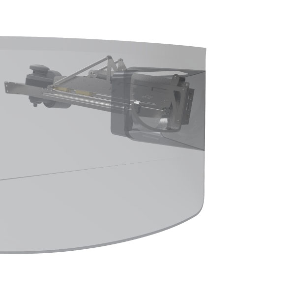 BWR500 DP3 – Retractable bow roller stroke 500 mm - Image 2