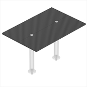 REMOVABLE BIGGER TABLE TOP (COMPATIBLE WITH REMOVABLE TABLE FITTING RTS C