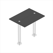 REMOVABLE TABLE TOP (COMPATIBLE WITH REMOVABLE TABLE FITTING RTS C